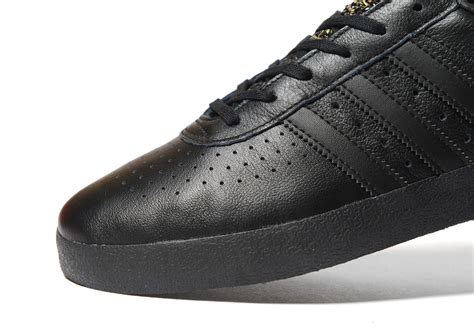 adidas schuhe lackleader|adidas black leather shoes.